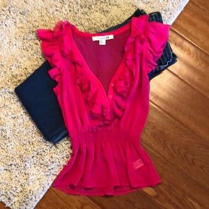 Forever 21 Sheer Blouse